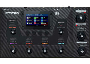 Zoom B6 Bass Multi Effects Pedal