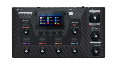 Zoom B6 Bass Multi Effects Pedal