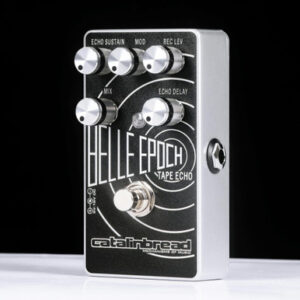Catalinbread Belle Epoch EP3 Tape Echo Emulation Pedal Black and Silver finish - Image 2