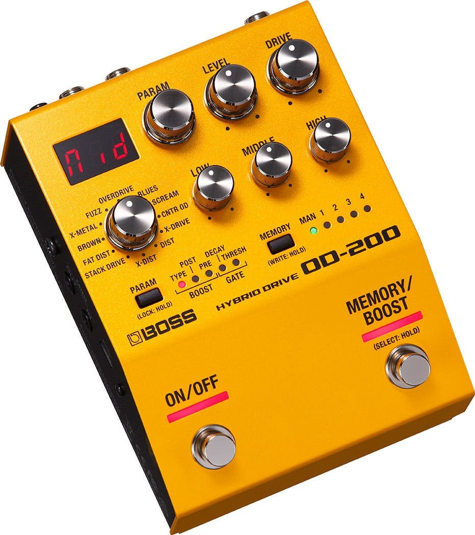 Boss OD-200 Hybrid Drive Overdrive & Distortion Pedal - Image 5