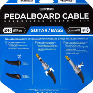 Boss BCK-12 Solderless Pedalboard Cable Kit - Image 5