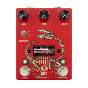 Walrus Audio SILT Harmonic Tube Fuzz Pedal in Red - Image 1
