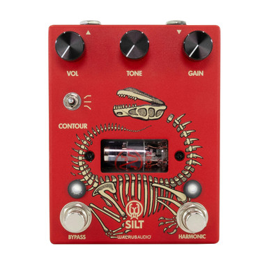 Walrus Audio SILT Harmonic Tube Fuzz Pedal in Red