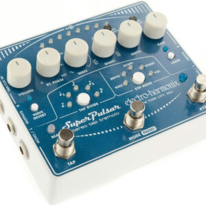 Electro Harmonix Super Pulsar Stereo Tap Tremolo Pedal - Image 5