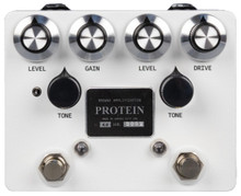 Browne Amplification The Protein V4 Dual Overdrive Pedal in White - Image 2