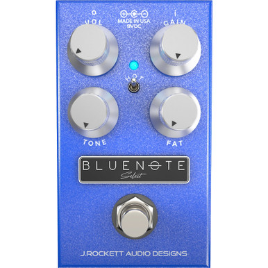 J Rockett Audio Designs Blue Note Select - Low Gain Overdrive FX Pedal