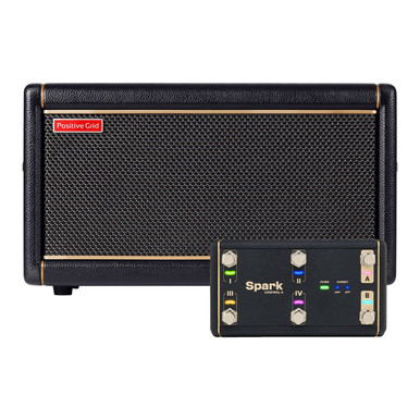 Positive Grid Spark 2 Practice Amp with Control-X Wireless Footswitch
