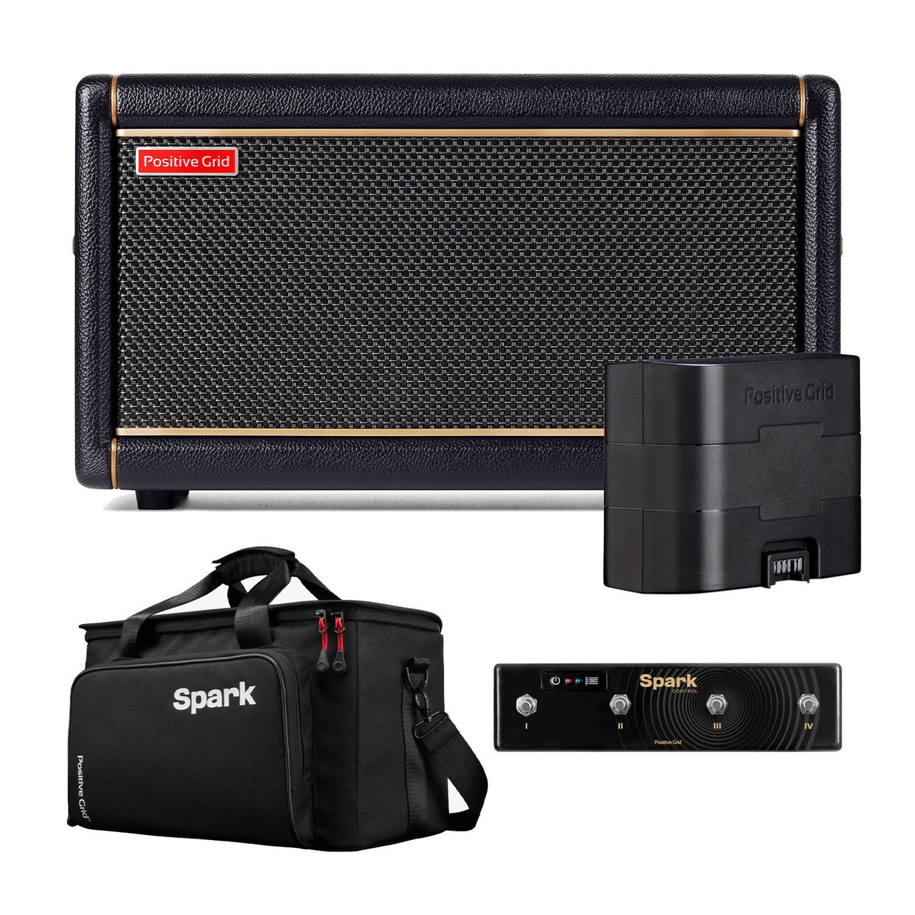 Positive Grid Spark 2 Practice amp with Traveller Bag, Spark Battery and Control Footswitch - Image 2