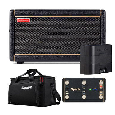 Positive Grid Spark 2 Practice amp with Bag, Spark Battery and Control-X Wireless Footswitch