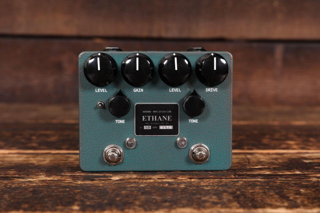 Browne Amplification Ethane Music Co. Dual Overdrive Pedal