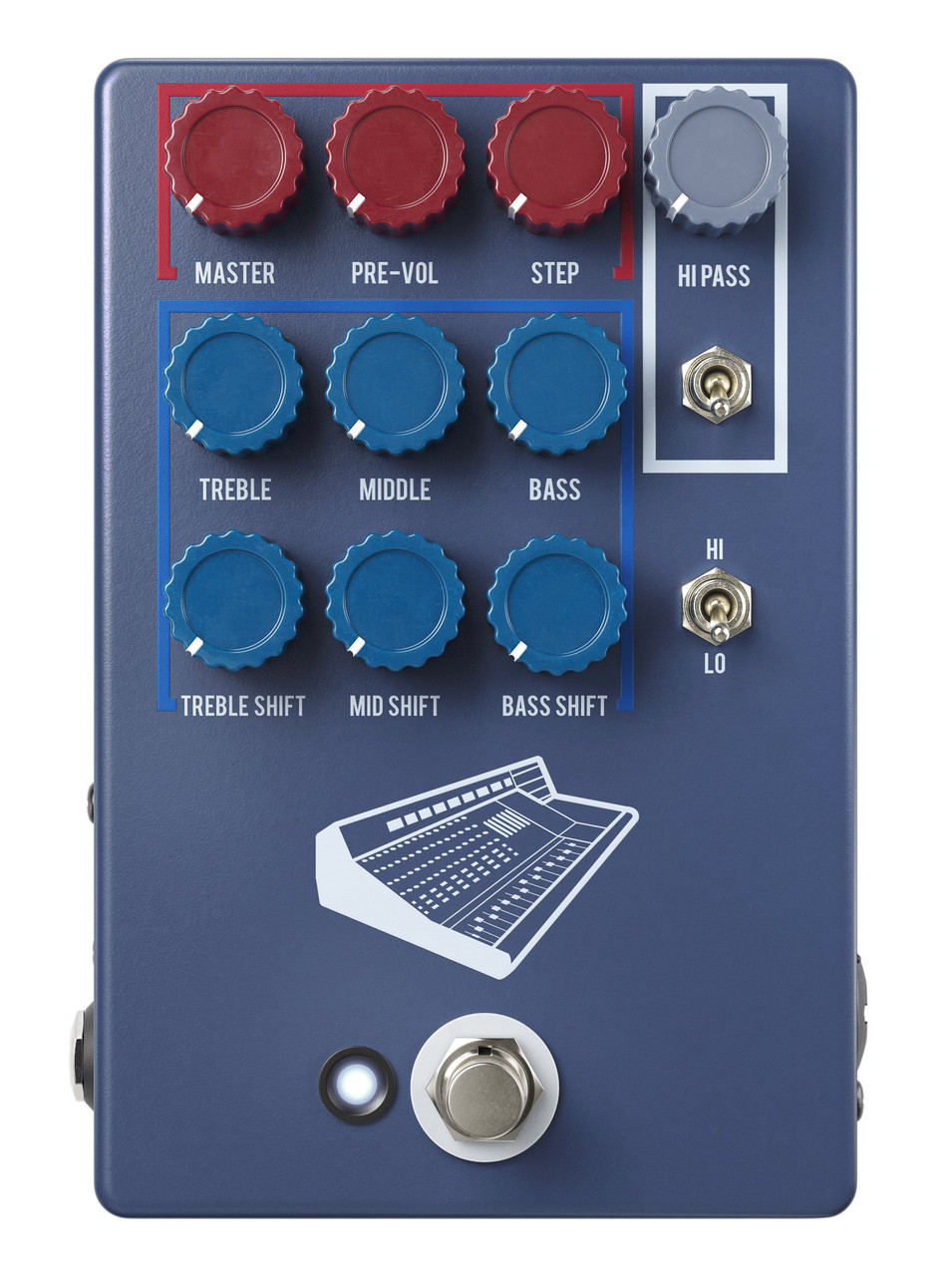 JHS Pedals Colour Box V2 10 Year Anniversary Preamp Pedal - Image 4