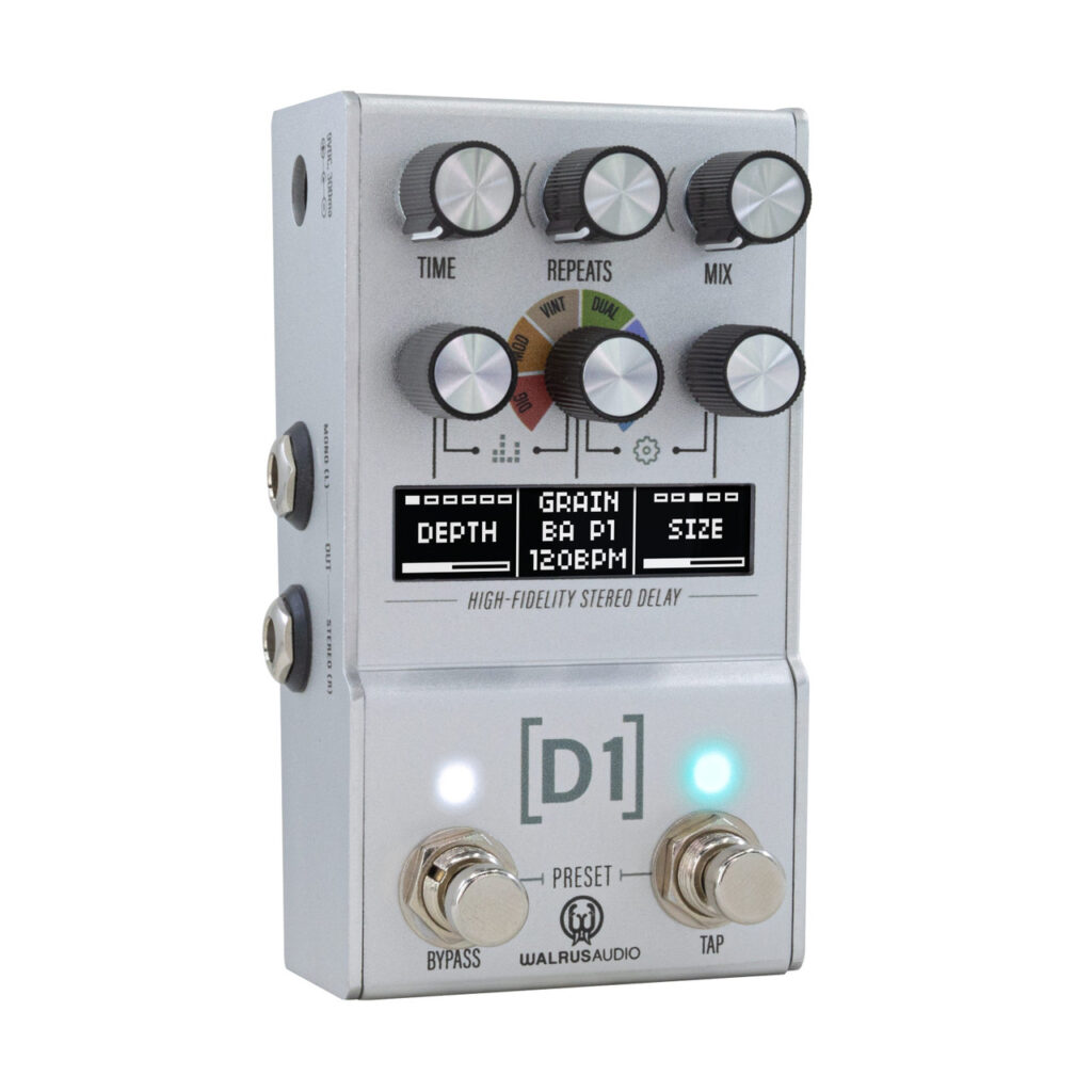 Walrus Audio Mako Series MKII D1 High Fidelity Delay Pedal