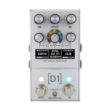 Walrus Audio Mako Series MKII D1 High Fidelity Delay Pedal