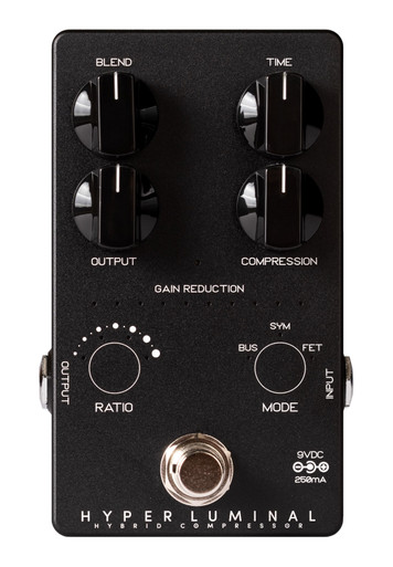 Darkglass Hyper Luminal Hybrid Compressor in Limited Edition Black