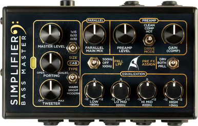 DSM and Humboldt Simplifier Bass Master Amp & Cab Simulator Pedal
