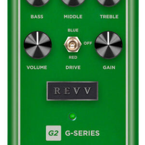 Revv Amplification G2 V2 Preamp Overdrive & Distortion Pedal in Green - Image 1