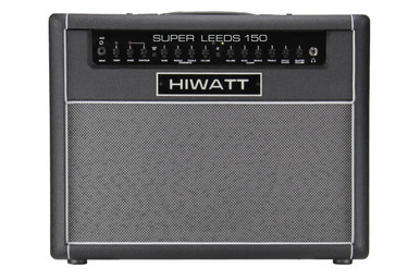 Hiwatt SUPER LEEDS 150 1x12 150w Amplifier Combo in Black with Spring Reverb