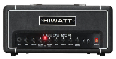 Hiwatt Leeds 25R Spring Reverb Amplifier Head in Black