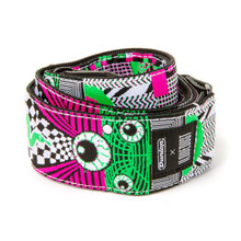 Jim Dunlop ILOVEDUST Mnemonic Fuzz Guitar Strap - Image 3