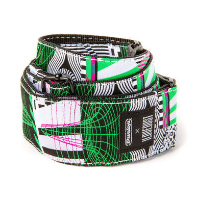 Jim Dunlop ILOVEDUST Tempest Fuzz Guitar Strap - Image 4