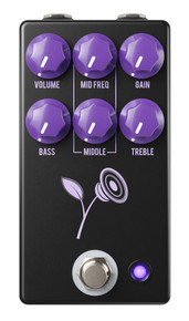 JHS Pedals Violet Lari Basilio Signature Overdrive Distortion Pedal in Black - Image 4