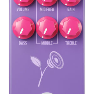 JHS Pedals Violet Lari Basilio Signature Overdrive Distortion Pedal in Purple - Image 4