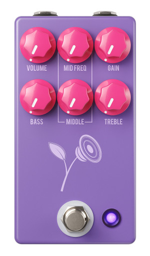 JHS Pedals Violet Lari Basilio Signature Overdrive Distortion Pedal in Purple