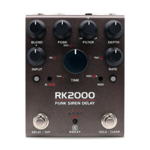 Keeley Electronics RK2000 Funk Siren Freeze Hold Delay Effects Pedal - Image 2