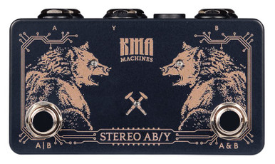 KMA Machines Stereo AB/Y Switcher Pedal