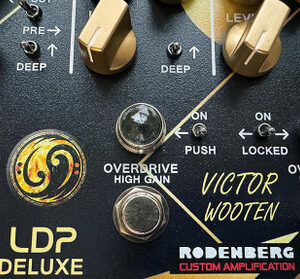 Rodenberg LDP Deluxe Victor Wooten Signature Custom Shop Bass Overdrive & Boost Pedal - Image 6
