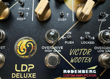 Rodenberg LDP Deluxe Victor Wooten Signature Custom Shop Bass Overdrive & Boost Pedal