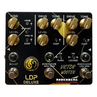 Rodenberg LDP Deluxe Victor Wooten Signature Custom Shop Bass Overdrive & Boost Pedal