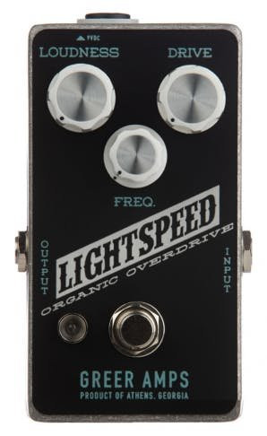 Greer Amps Lightspeed Organic Overdrive in Reverse Daphne