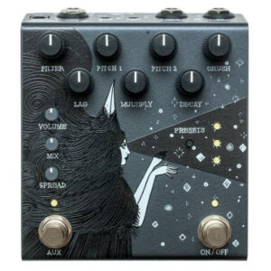 Old Blood Noise Endeavors Dark Star Stereo Reverb Pedal in Black - Image 4