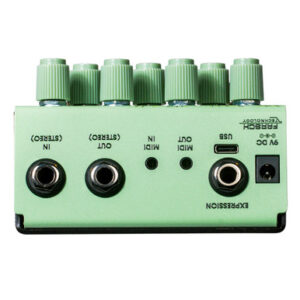 Old Blood Noise Endeavors Parting Glitch Delay/Reverb Crushing Modulation Pedal in Green - Image 6