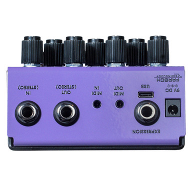 Old Blood Noise Endeavors Parting Glitch Delay/Reverb Crushing Modulation Pedal in Purple