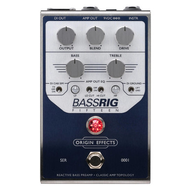 Origin Effects BassRig Fifteen Amp Simulator and DI Pedal
