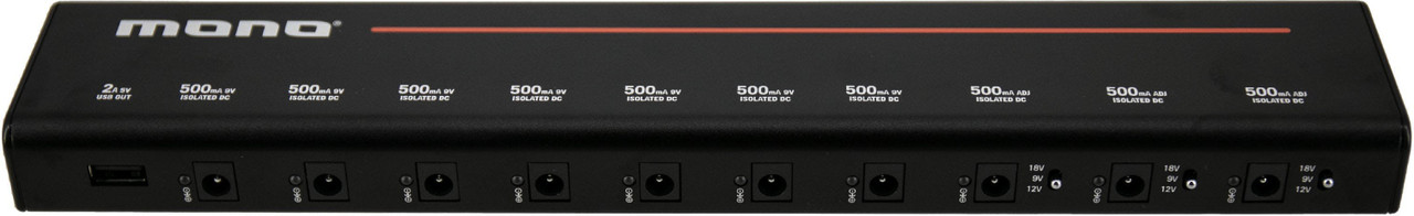 Mono Large Pedalboard Power Supply with Isolated Outputs & Mounting Kit - Image 5