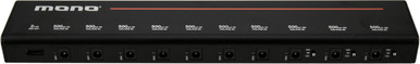 Mono Large Pedalboard Power Supply with Isolated Outputs & Mounting Kit