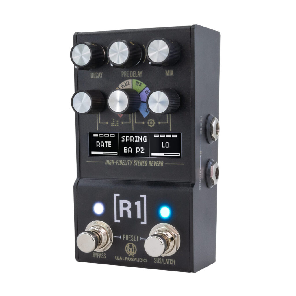 Walrus Audio Mako Series MKII R1 High-Fidelity Reverb Pedal