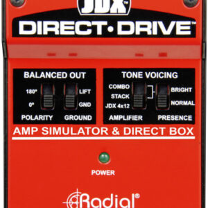 Radial JDX Direct Drive - Amp Simulator & DI Box