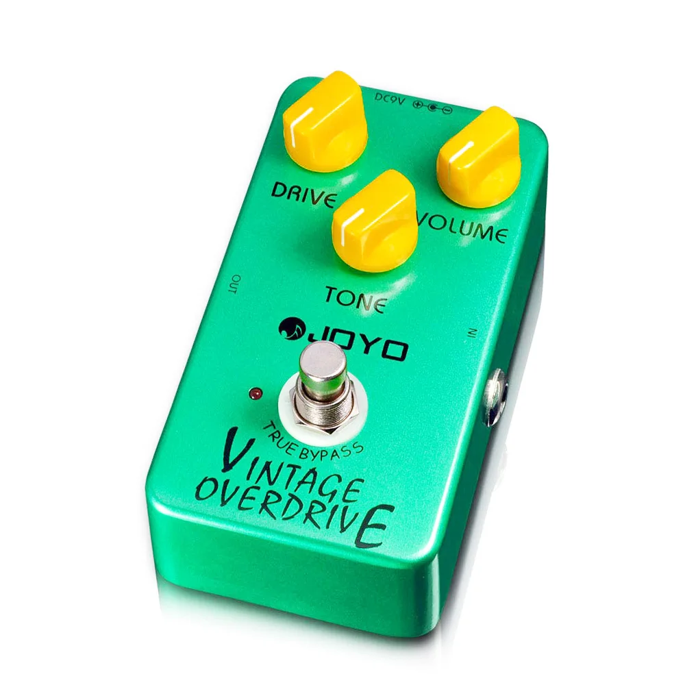 Joyo JF-01 VINTAGE OVERDRIVE Pedal Classic TS808 Tone Overdrive Pedal