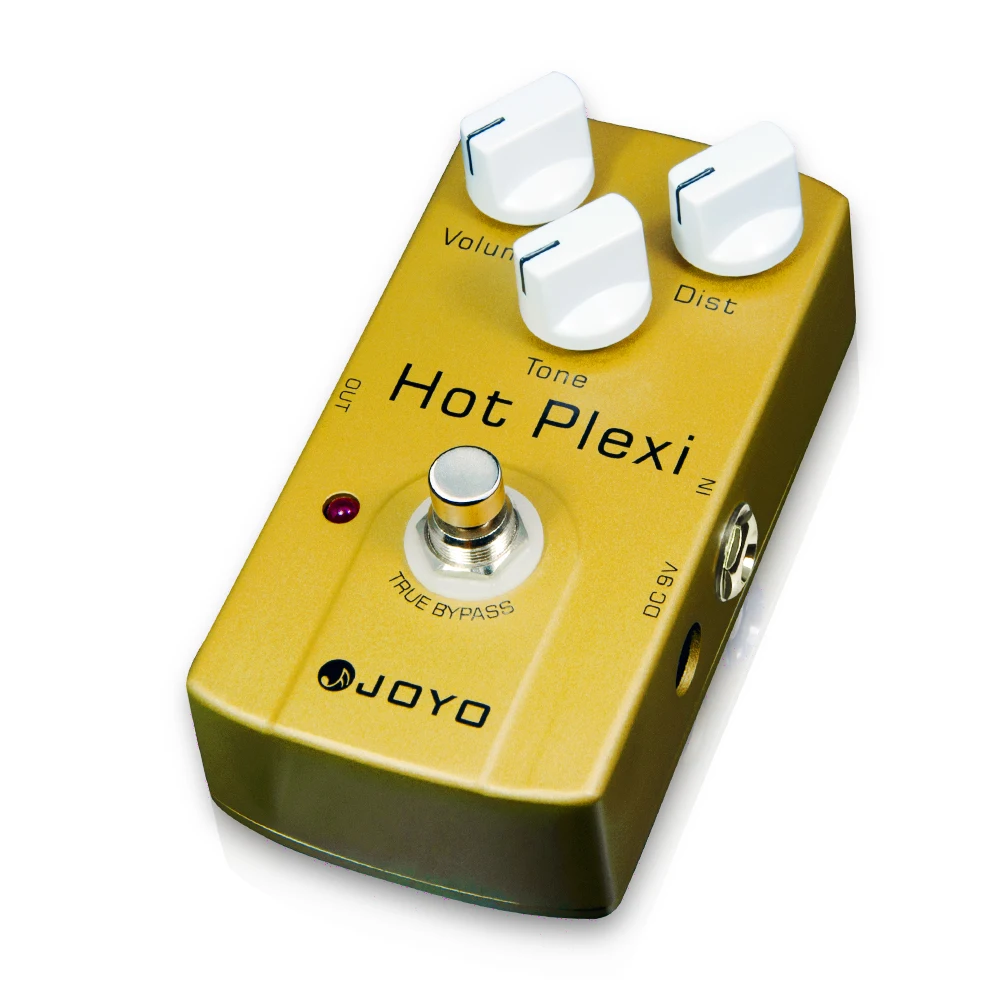 Joyo JF-32 PLEXI Distortion Pedal Provide Plenty Power Crushing Tonal Response Amp Simulation