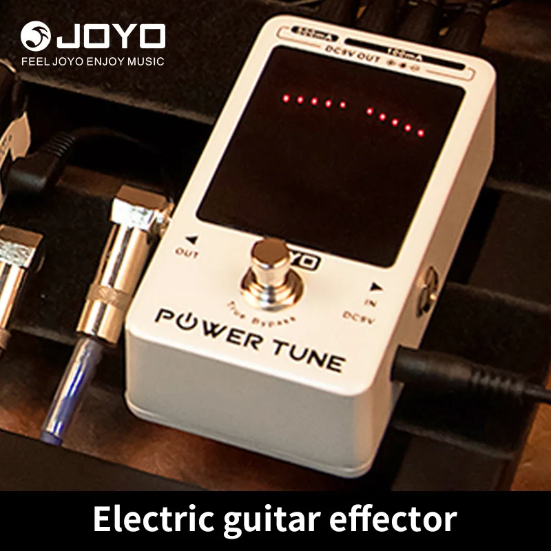 Joyo-Jf-18R JF-18R Power Tune Tuner Pedal Pedal Tuner 2 in 1 Power Supply