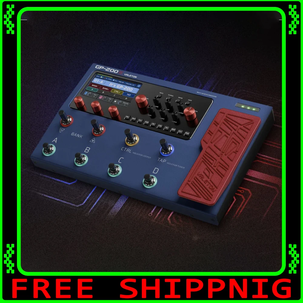 Valeton GP-200X 10 years Anniversary Bass Amp Modeling