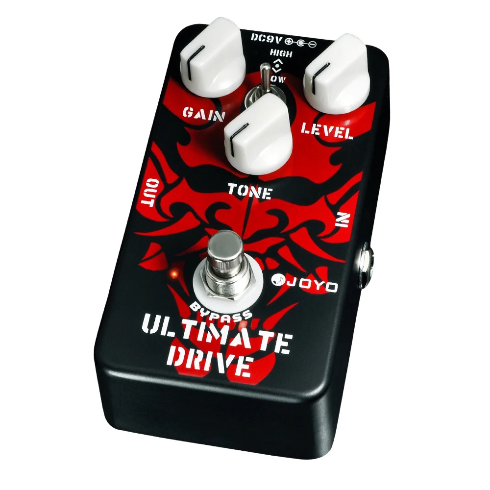 Joyo JF-02 ULTIMATE DRIVE Create Quality Tube Amplifier Sound Bordering-on-Distortion Overdrive Pedal
