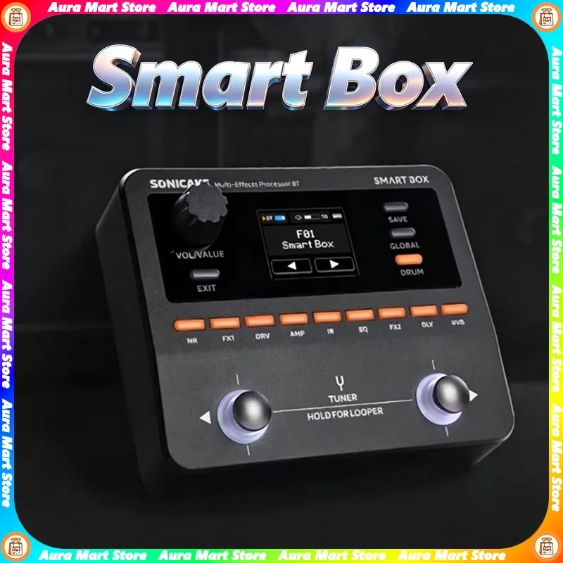 Sonicake QME-20 Smart Box Digital Multi-Effects Processor Bass 130 NAM