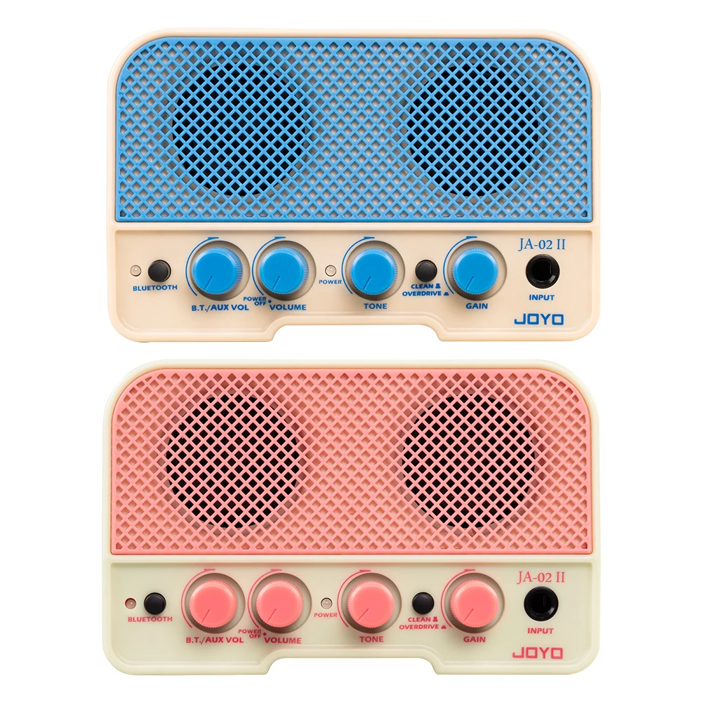 Joyo JA-02 II 5W Amplifier Speaker Dual Channel Bluetooth Speaker Built-in Rechargeable Battery