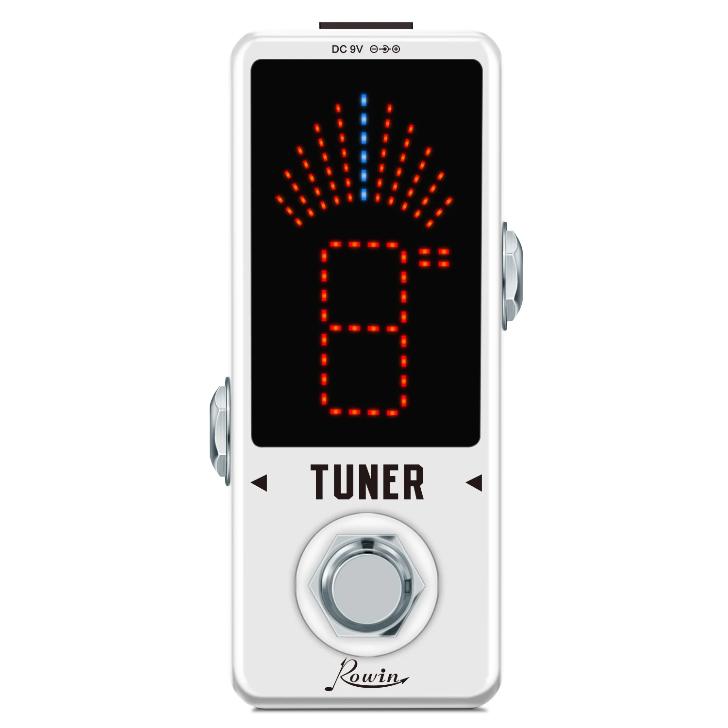 Rowin LT-910 Tuner Mini Chromatic Tuner Pedal LED