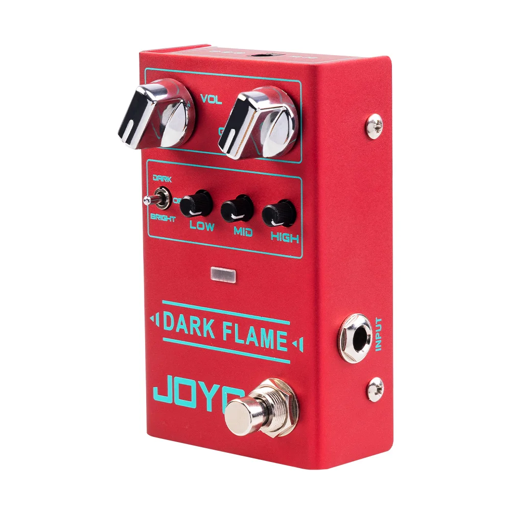 Joyo R-17 High Gain Distortion Pedal 3-Band EQ Effector DC 9V Power Supply